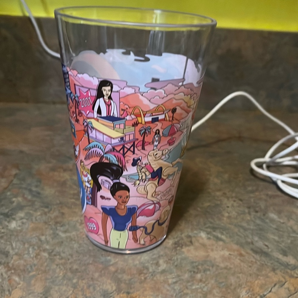McDonald’s Barbie/hot wheels collector cup